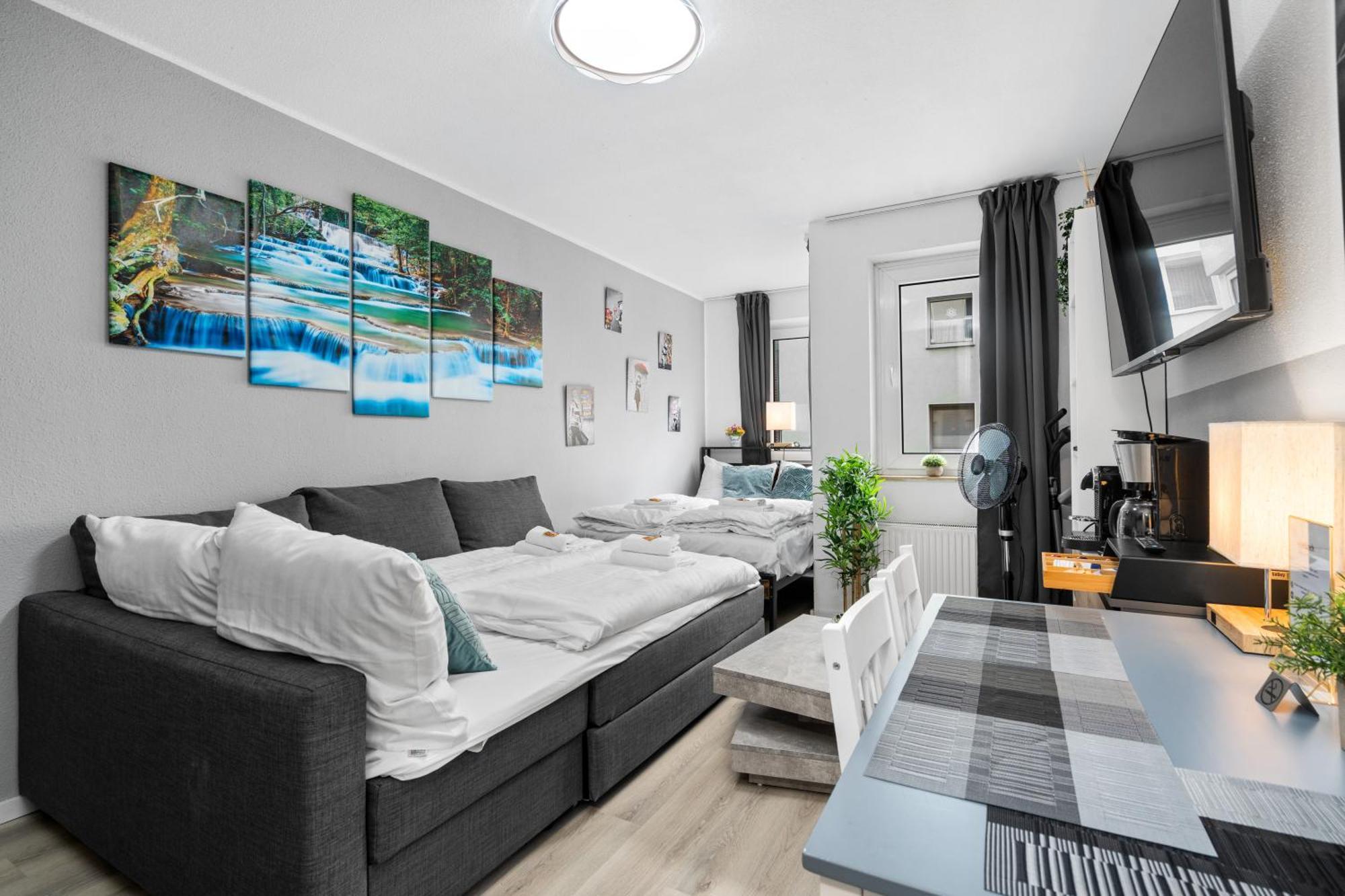 Messe, Monteure, Budget - Einfache Komfortable 2 Personen Wohnung Duisburg Exterior foto